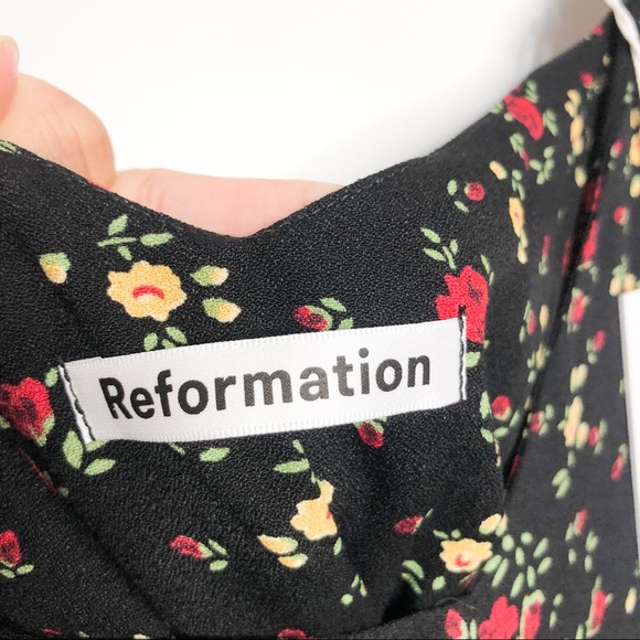 Reformation Crimini Carolina Floral Midi Dress - Picture 5 of 6